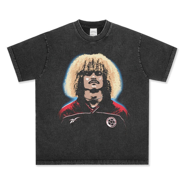 Carlos Valderrama Vintage Graphic Tee