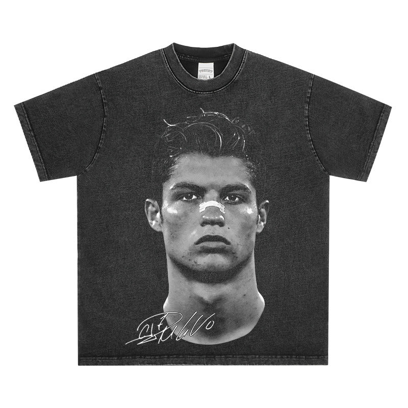 Ronaldo Vintage Graphic Tee & Hoodie - view 5