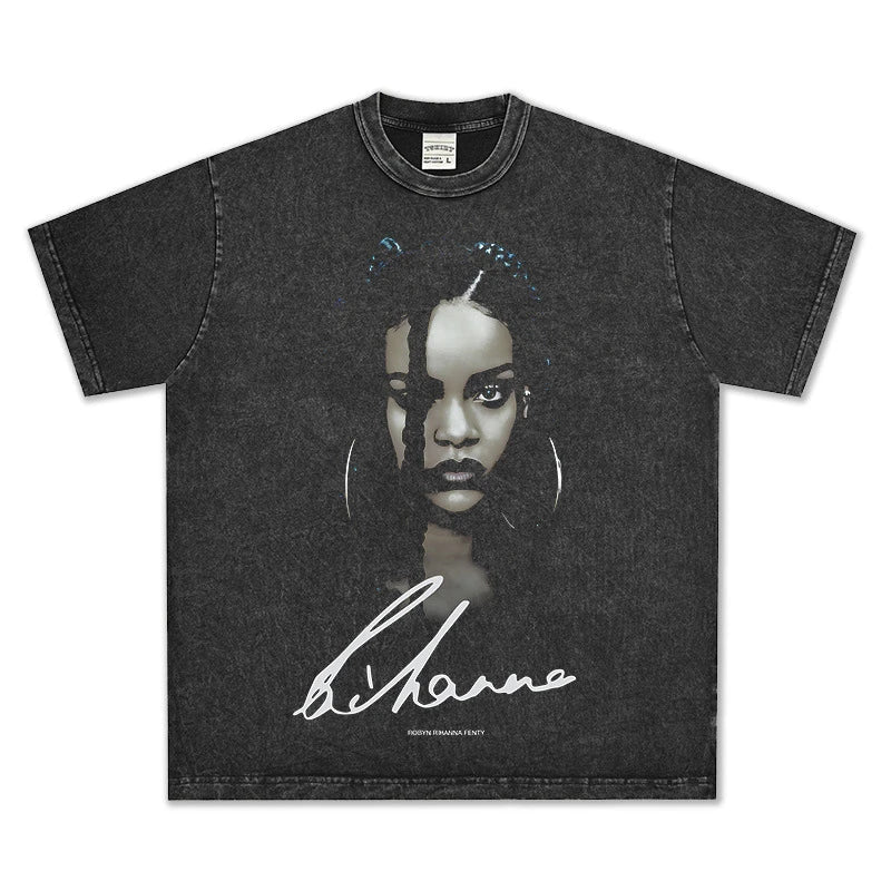 Rihanna Vintage Graphic Tee