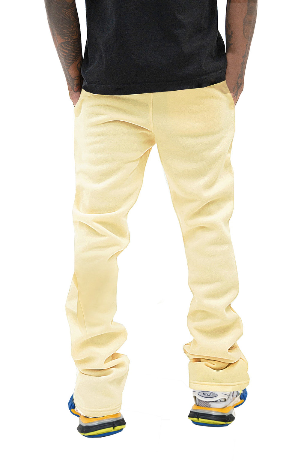 Men's Fleece Stacked Fit Sweat Pants