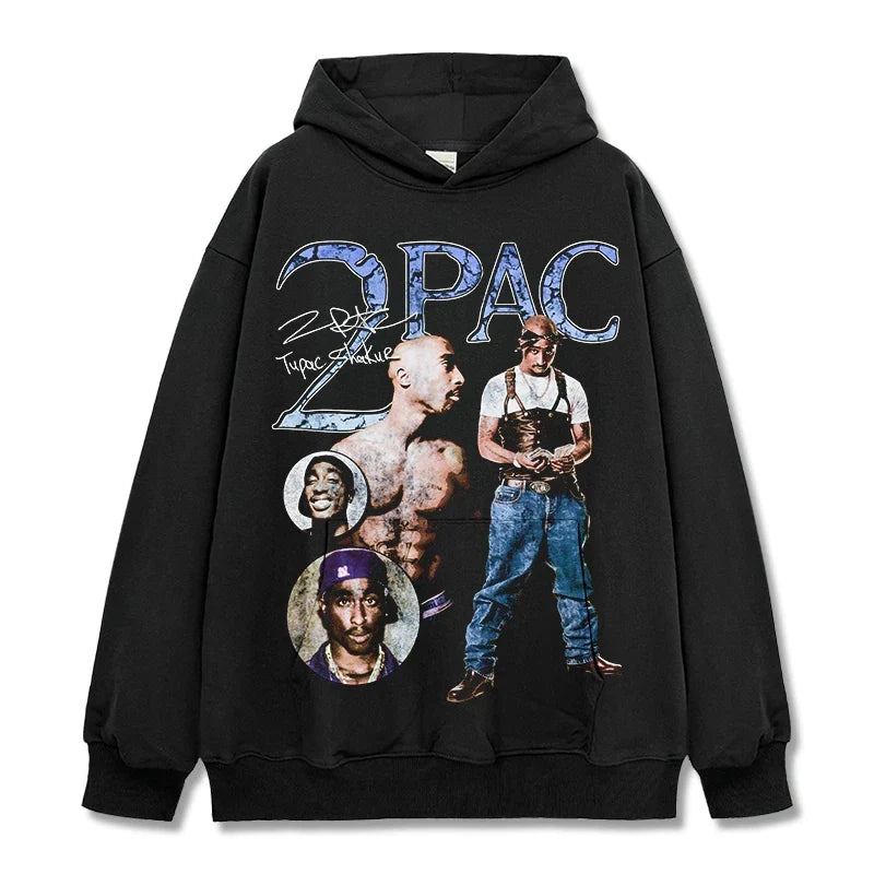 2Pac Vintage Graphic Tee & Hoodie - view 6