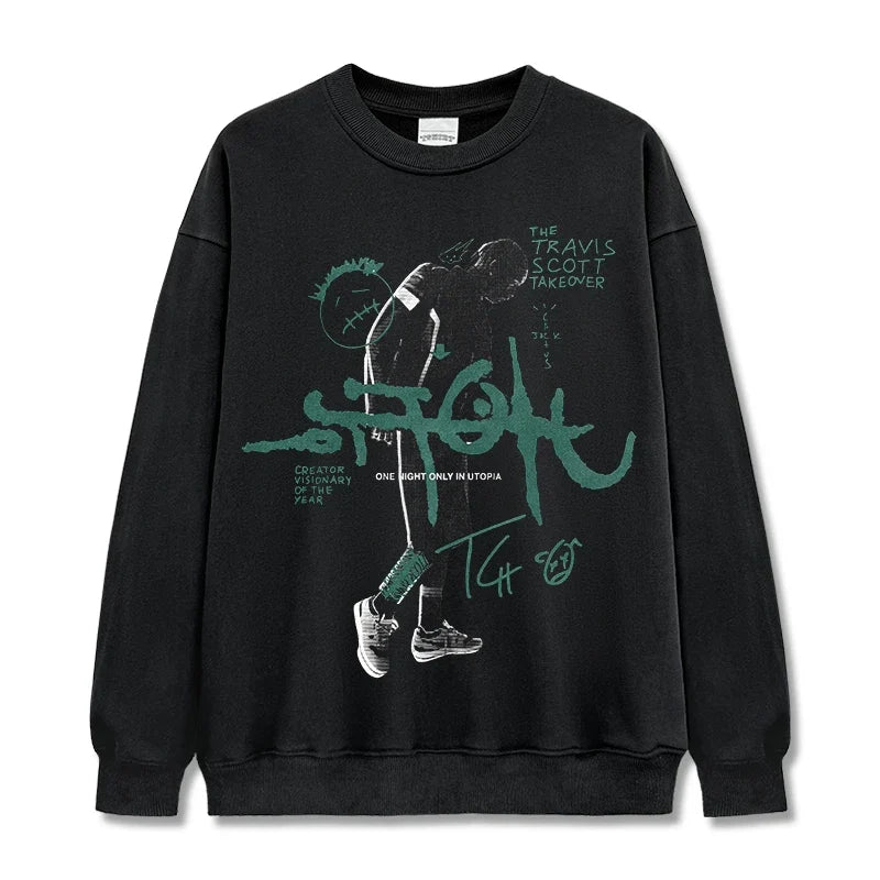 Travis Scott Vintage Graphic Tee & Hoodie - view 4