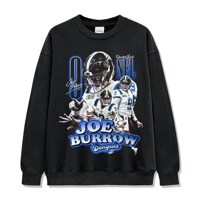 Joe Burrow Vintage Graphic Tee & Hoodie - view 4