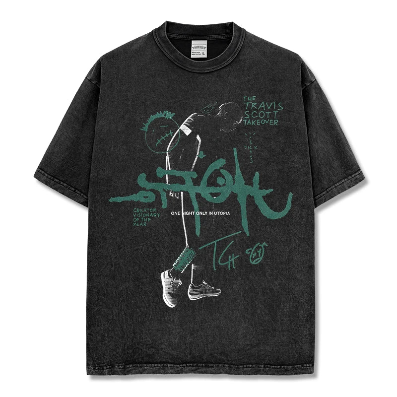 Travis Scott Vintage Graphic Tee & Hoodie