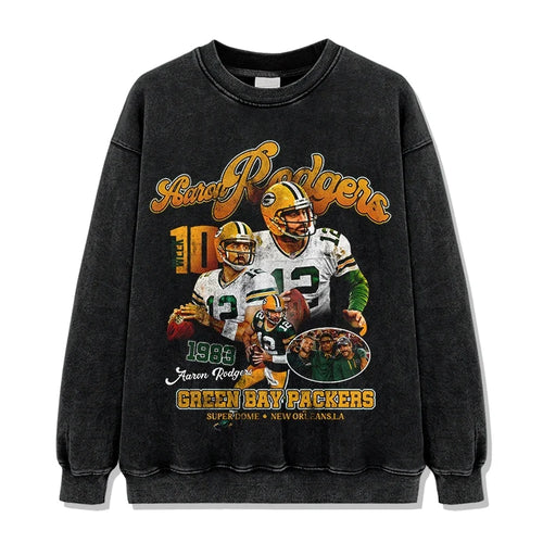 Aaron Rodgers Vintage Graphic Tee & Hoodie - view 2