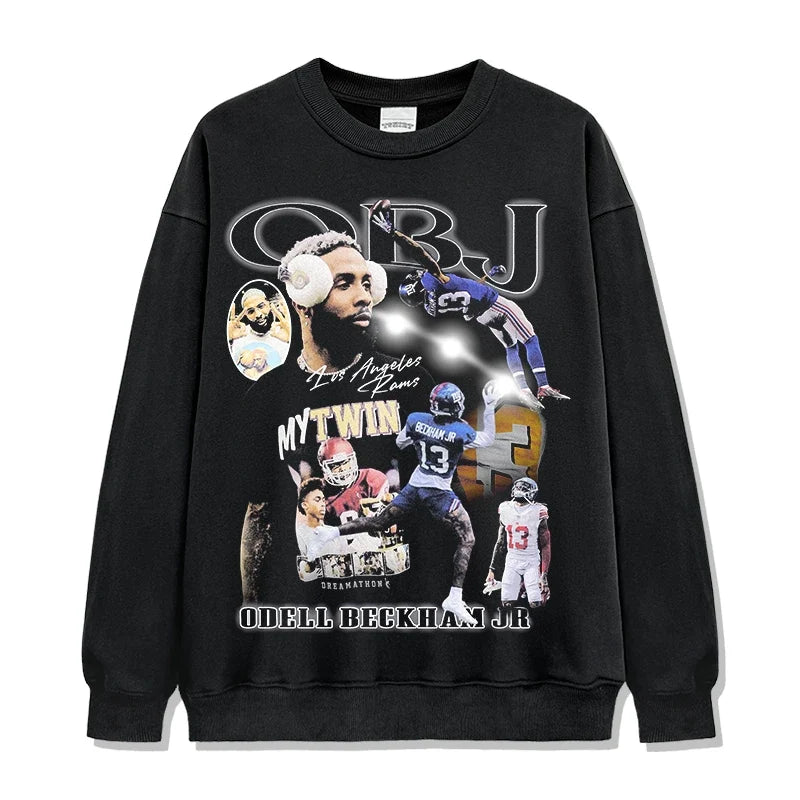 Odell Beckham Jr Vintage Graphic Tee & Hoodie - view 4