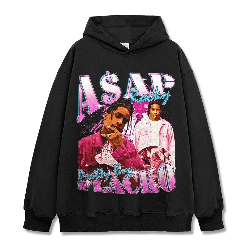 A$AP Rocky Vintage Graphic Tee & Hoodie - view 6