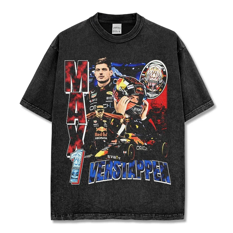 Max Verstappen Vintage Graphic Tee & Hoodie