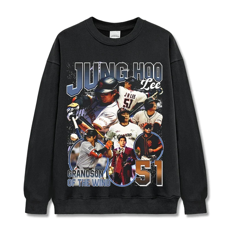 Jung Hoo Lee Vintage Graphic Tee & Hoodie - view 4