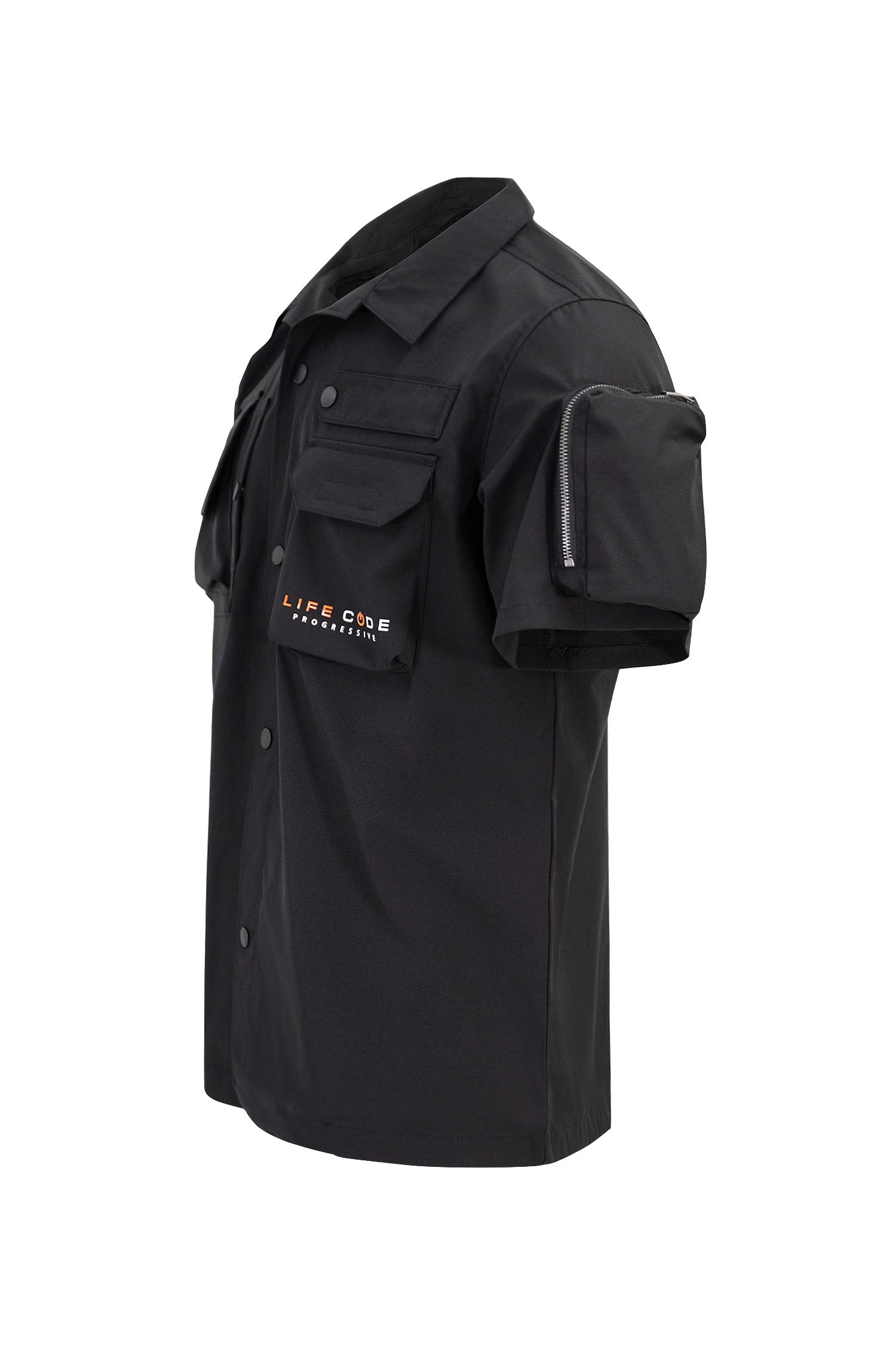 Nylon Taslan Short Sleeve Shirt