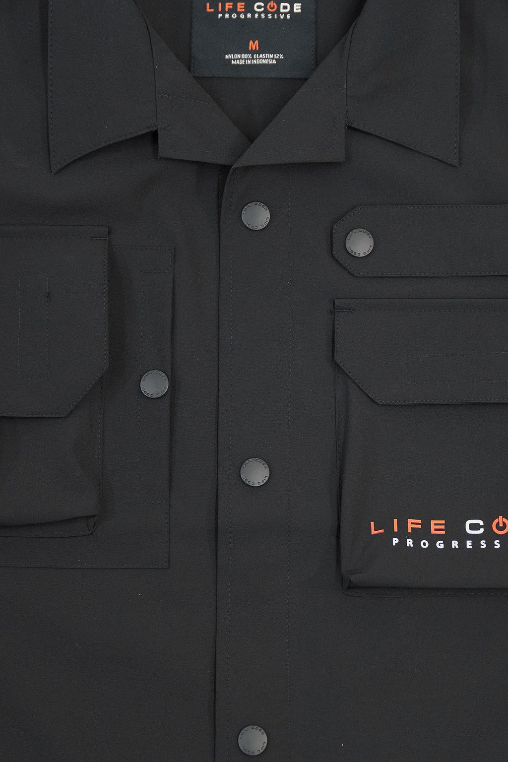 Nylon Taslan Short Sleeve Shirt