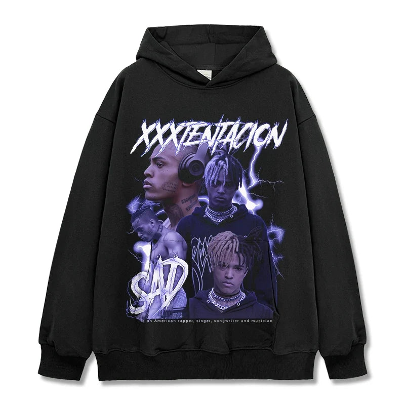 XXXTentacion Vintage Graphic Tee & Hoodie - view 6