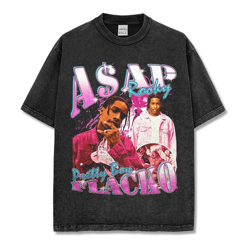A$AP Rocky Vintage Graphic Tee & Hoodie