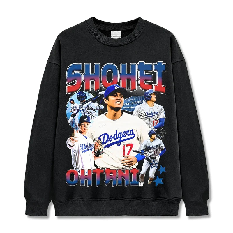 Shohei Ohtani Vintage Graphic Tee & Hoodie - view 4