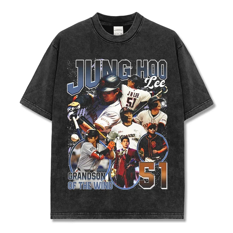 Jung Hoo Lee Vintage Graphic Tee & Hoodie