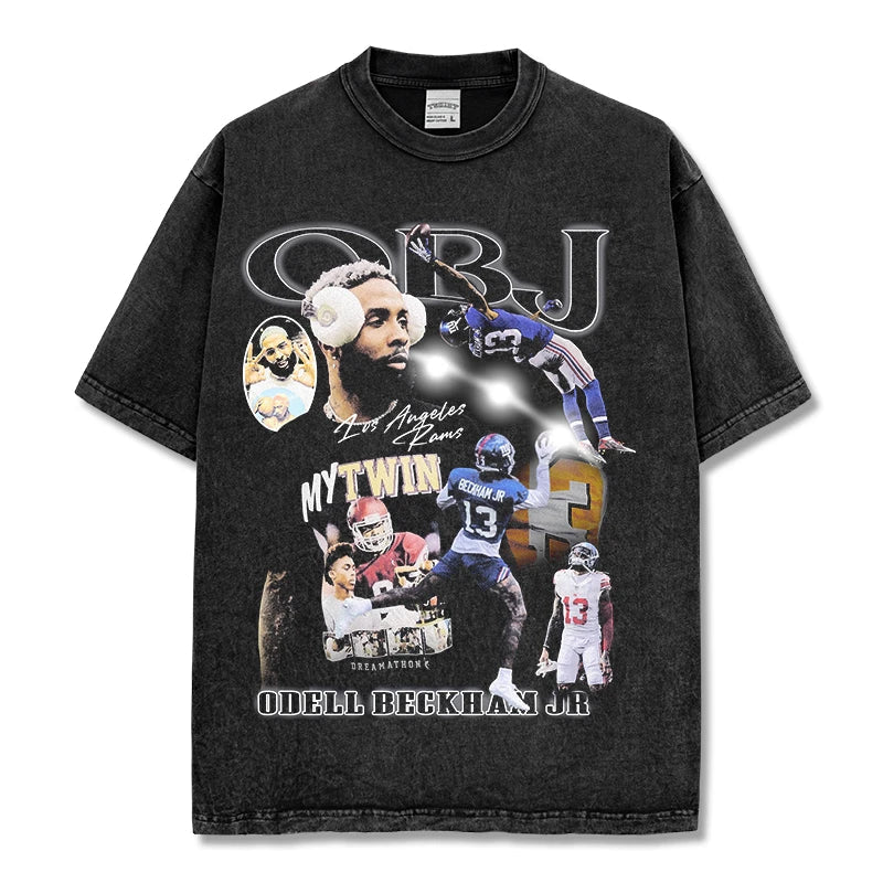 Odell Beckham Jr Vintage Graphic Tee & Hoodie
