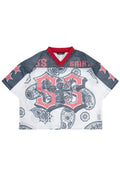 Men's Oversized Mesh Saint Top