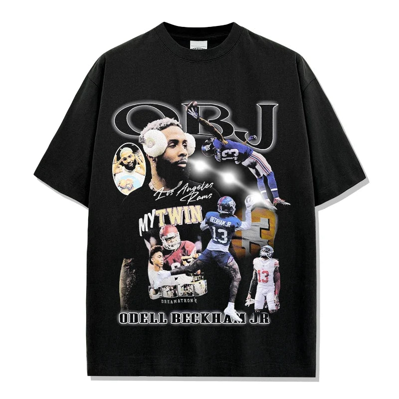 Odell Beckham Jr Vintage Graphic Tee & Hoodie - view 3