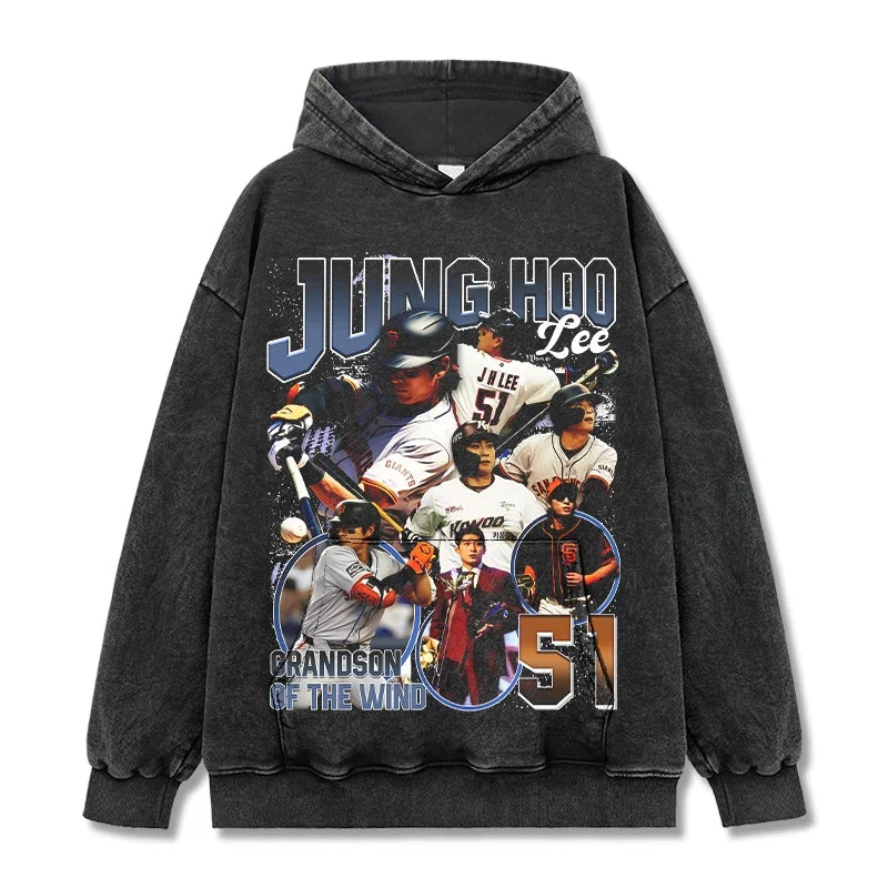 Jung Hoo Lee Vintage Graphic Tee & Hoodie - view 5