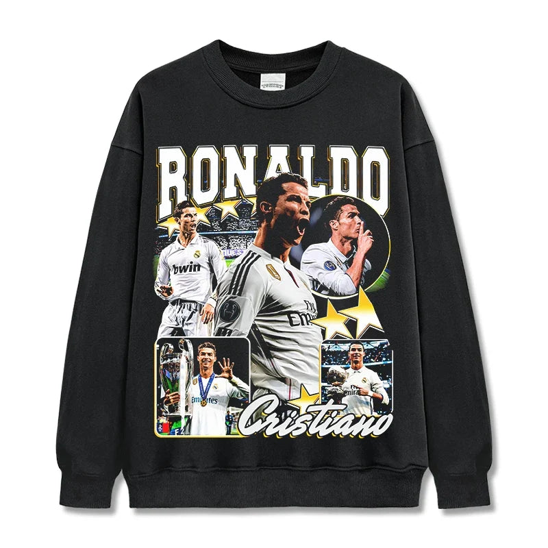 Ronaldo Vintage Graphic Tee & Hoodie - view 4