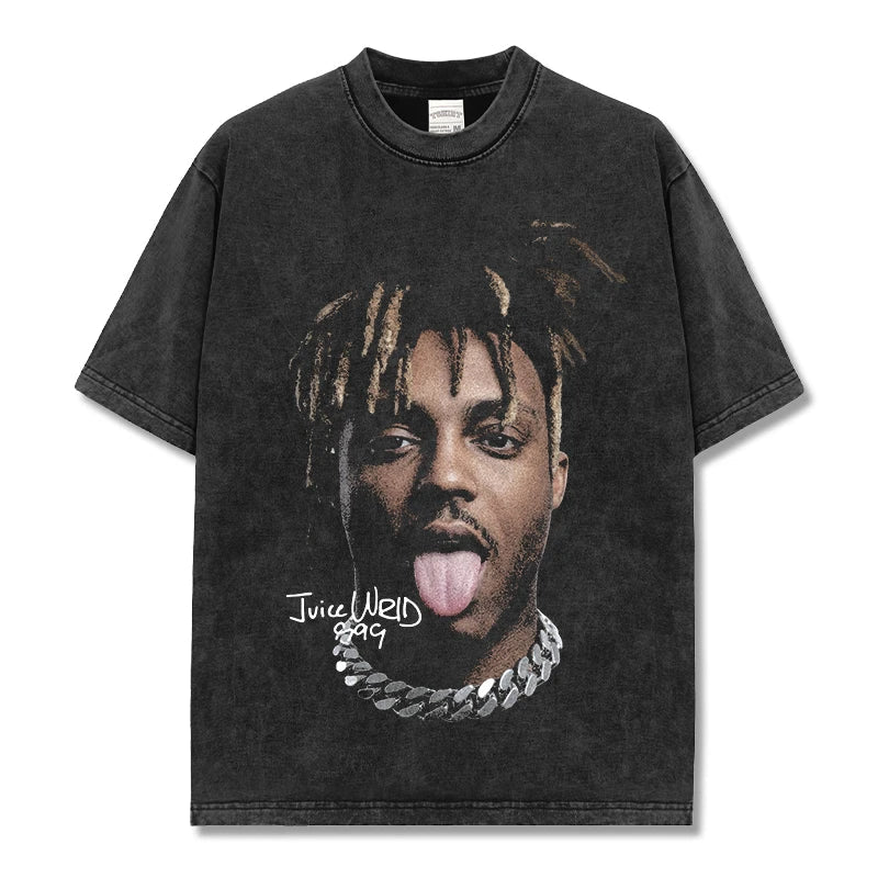 Juice WRLD Vintage Graphic Tee & Hoodie