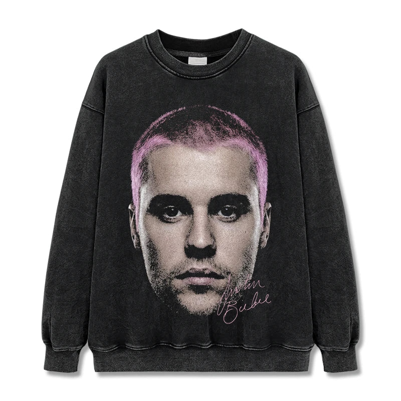 Justin Bieber Vintage Graphic Tee & Hoodie - view 2