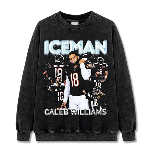 Caleb Williams Vintage Graphic Tee & Hoodie - view 2