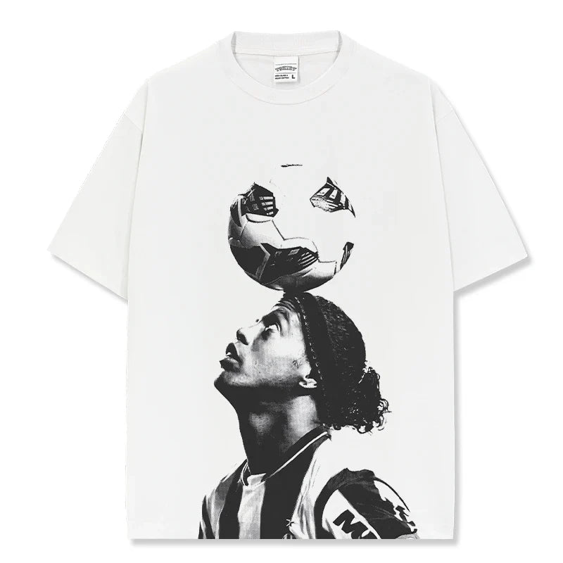 Ronaldinho Vintage Graphic Tee