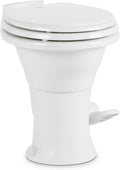 Dometic 310 RV Toilet, Oblong, PowerFlush, White