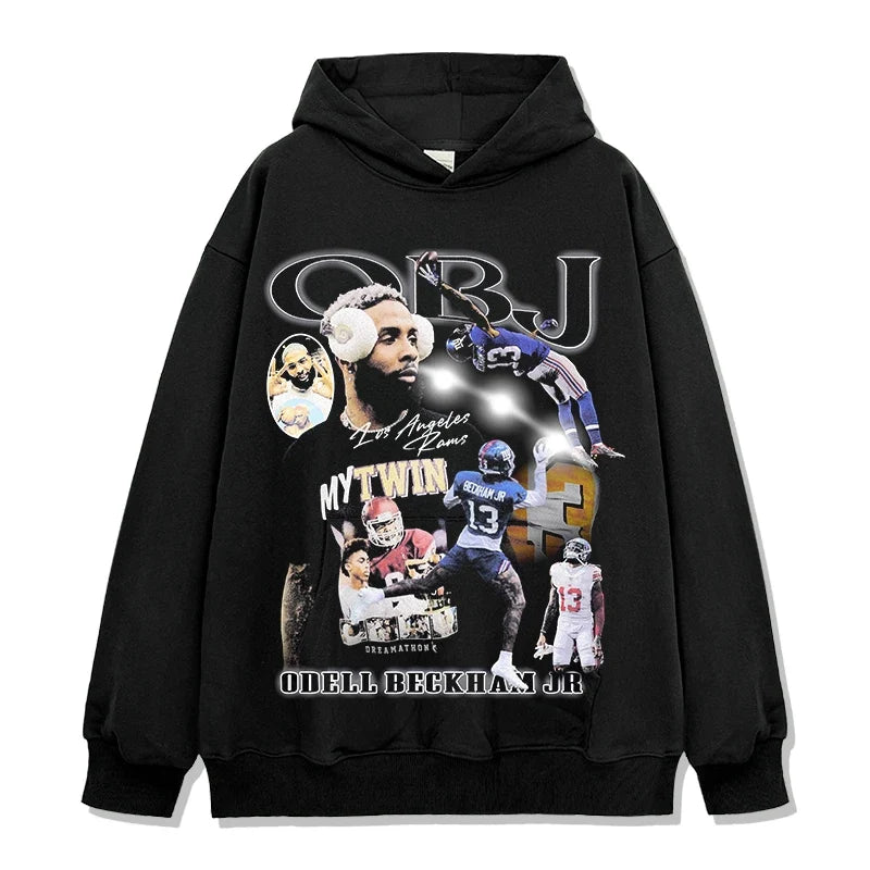 Odell Beckham Jr Vintage Graphic Tee & Hoodie - view 6