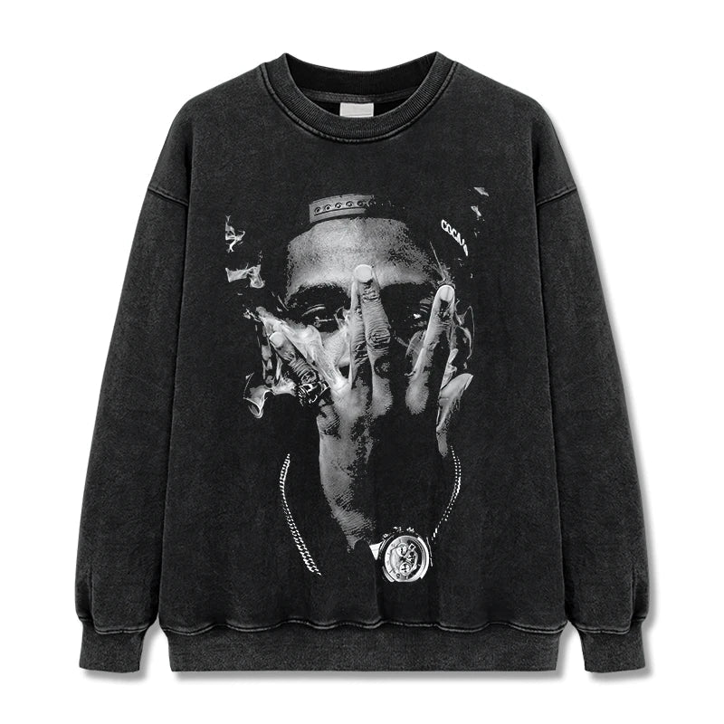 Burna Boy Vintage Graphic Tee & Hoodie - view 2