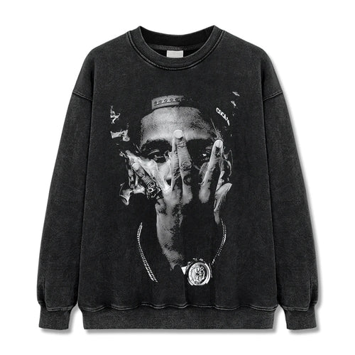 Burna Boy Vintage Graphic Tee & Hoodie - view 2