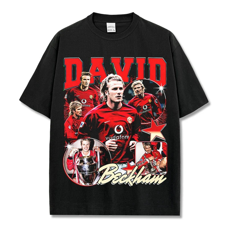 David Beckham Vintage Graphic Tee & Hoodie - view 3
