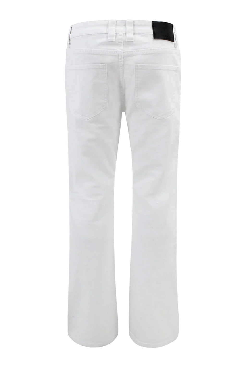 Men's Bootcut Rip & Repaired Colored Jeans