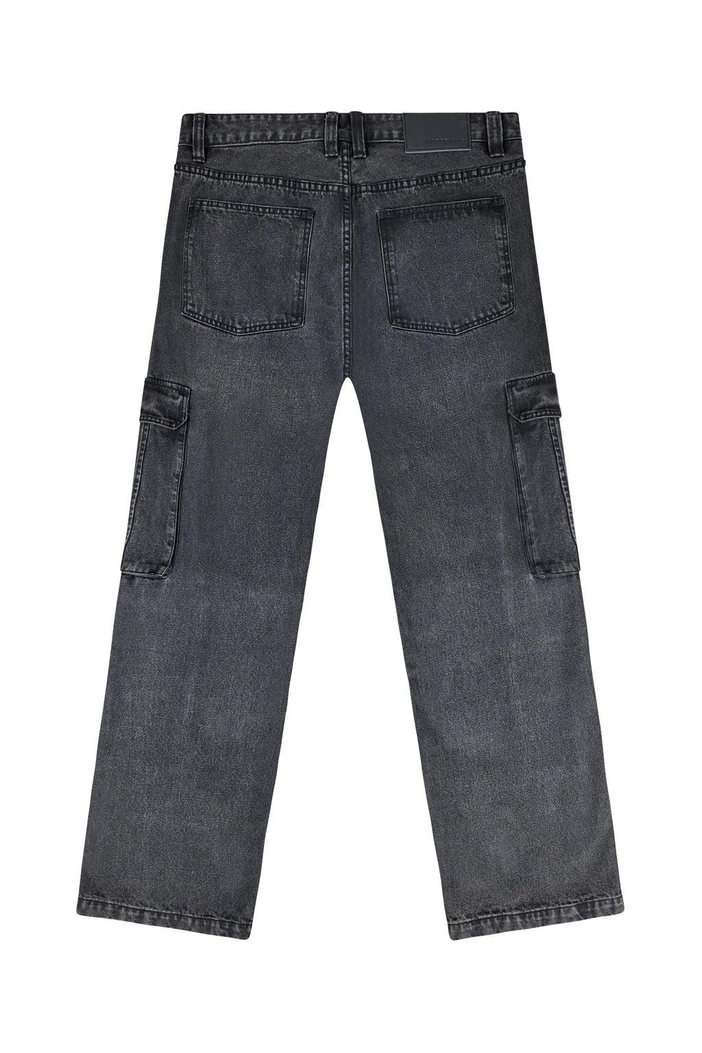 Men's Baggy Fit Cargo Denim Jeans