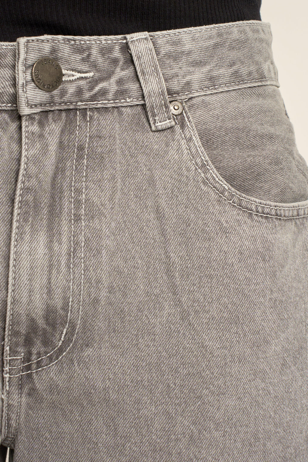 Straight Baggy Denim Jeans