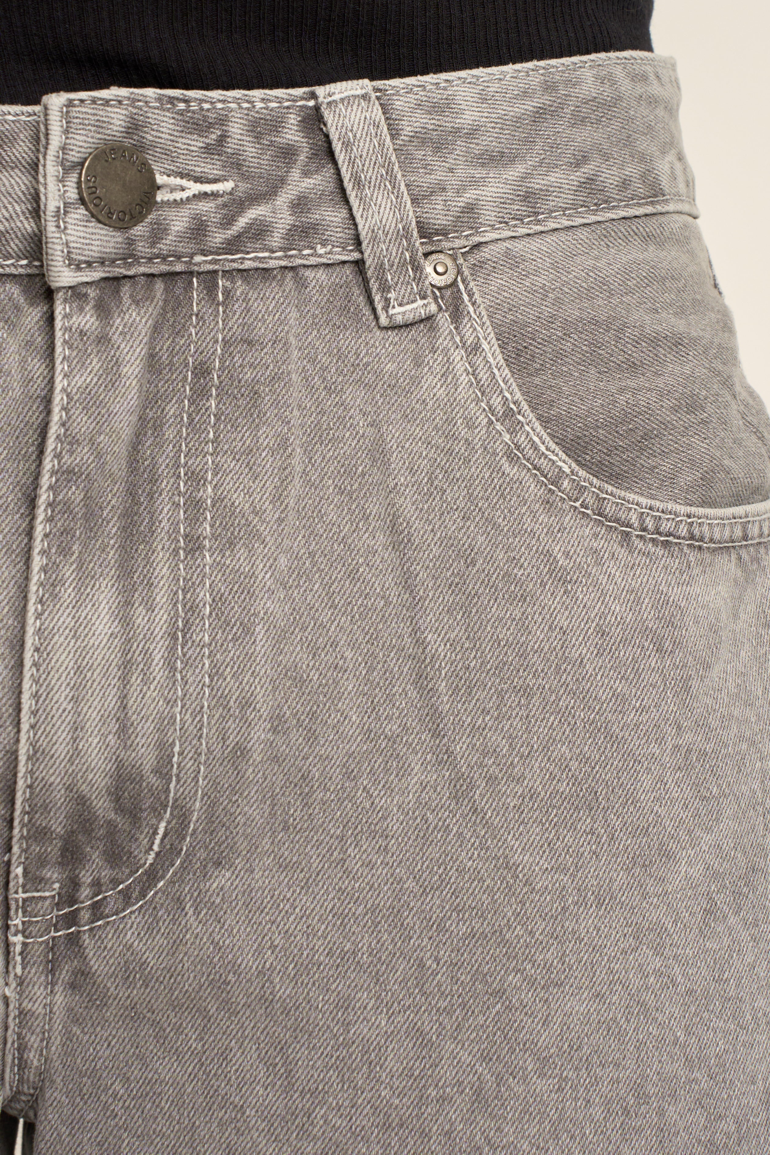 Straight Baggy Denim Jeans