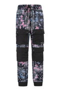 Men's Bandana Print Hyper Cargo Jogger Pants