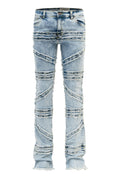 Men's Stacked Crossover Denim Jeans