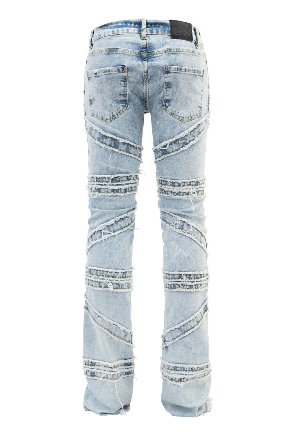 Men's Stacked Crossover Denim Jeans