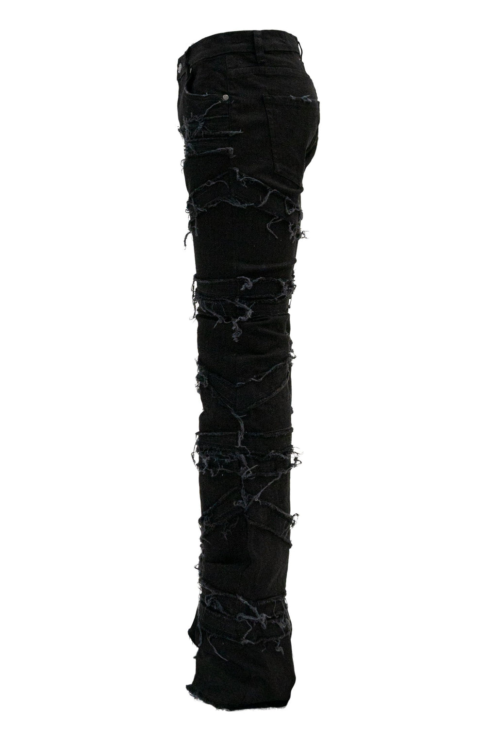 Men's Stacked Crossover Denim Jeans