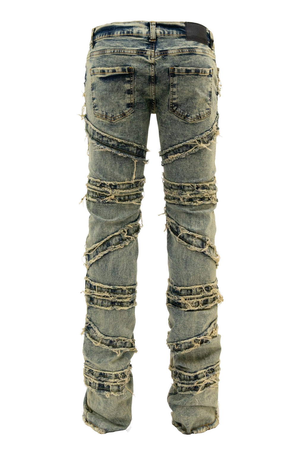 Men's Stacked Crossover Denim Jeans