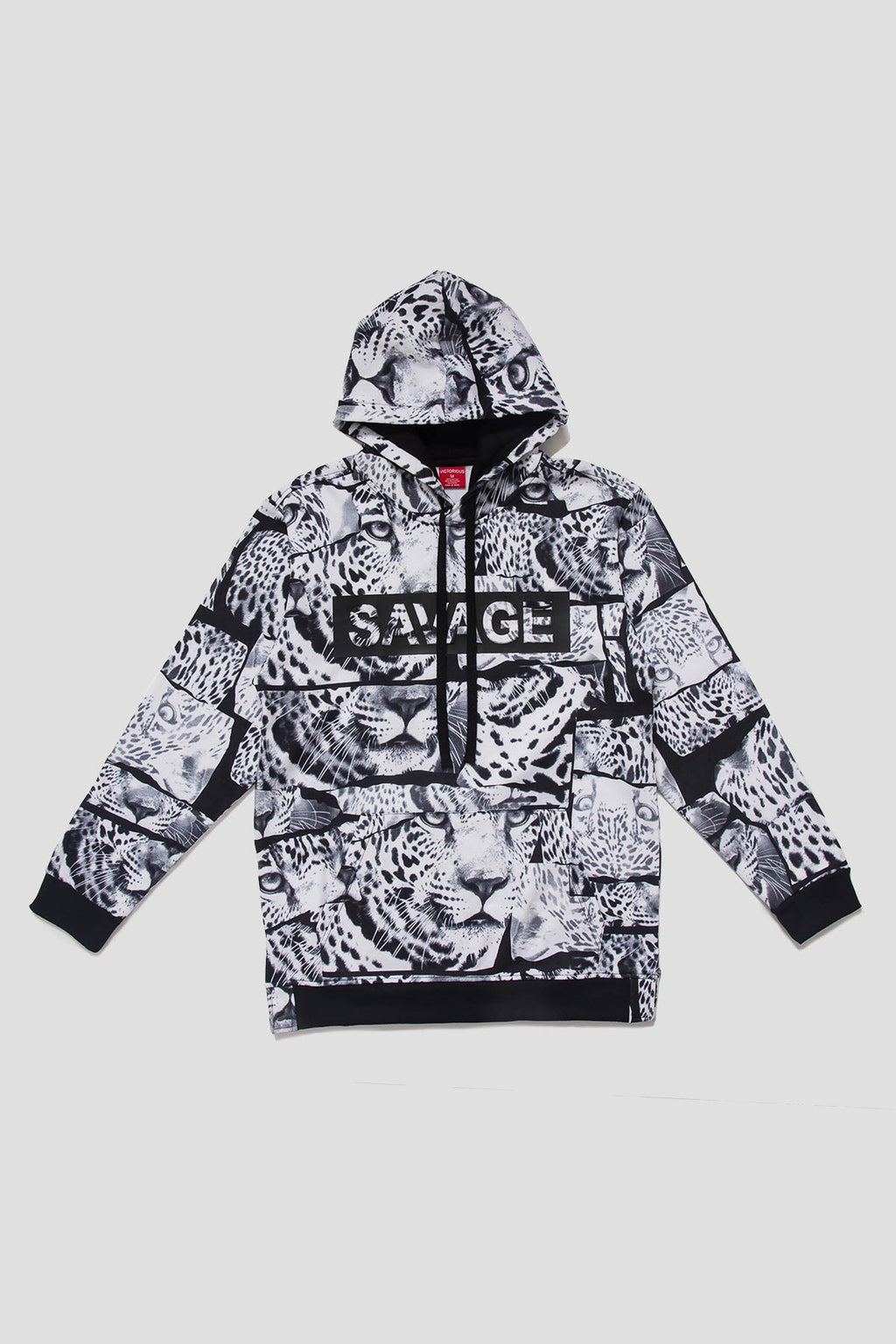 Savage Leopard Fleece Pullover