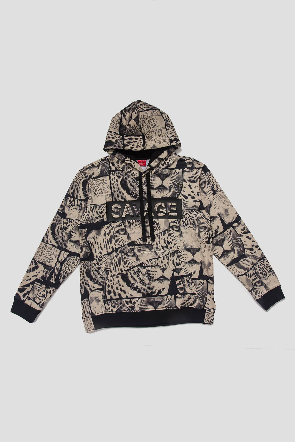Savage Leopard Fleece Pullover