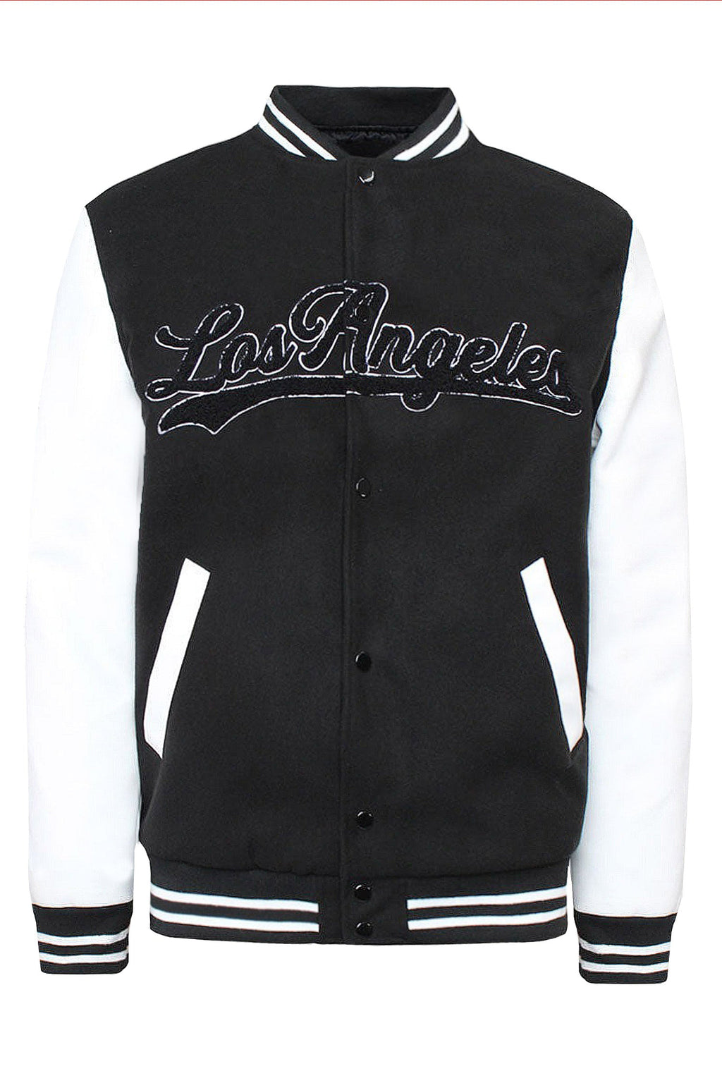Men's Los Angeles Chenille Patch Varsity Jacket