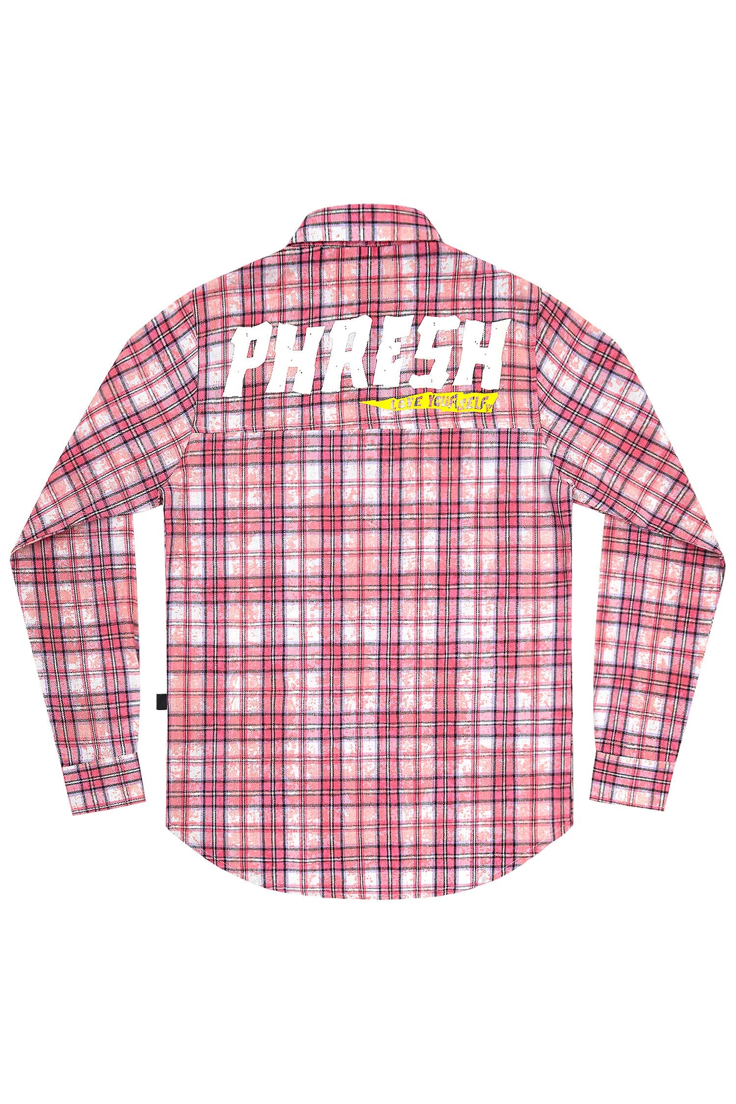Men's Premium Bleached Multicolor Flannel Shirt