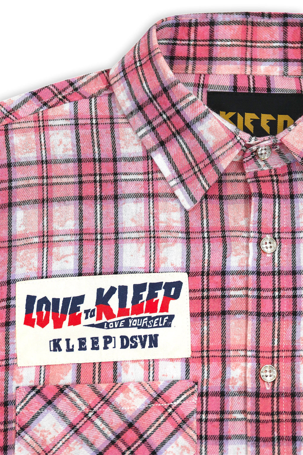 Men's Premium Bleached Multicolor Flannel Shirt