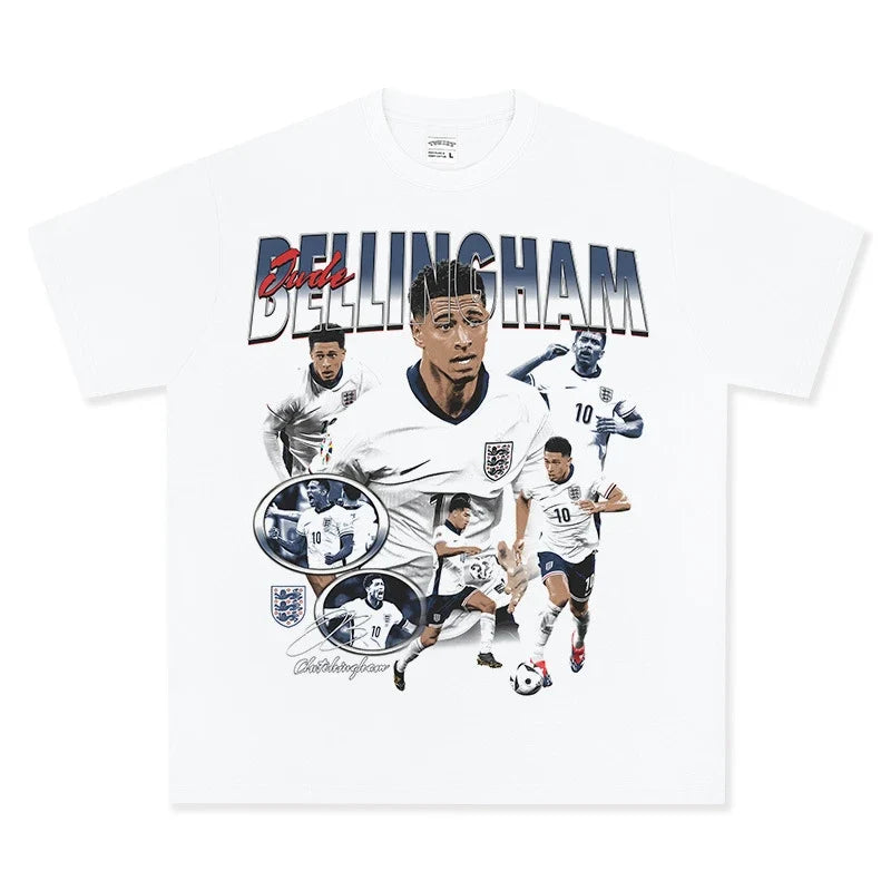 Jude Bellingham Vintage Graphic Tee - view 3