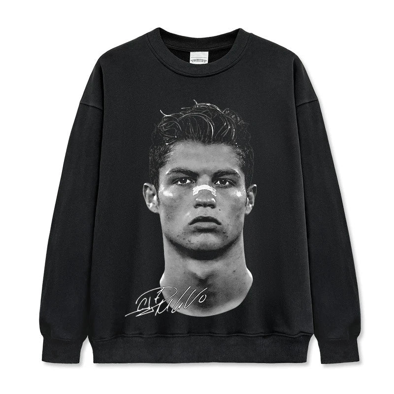 Ronaldo Vintage Graphic Tee & Hoodie - view 4