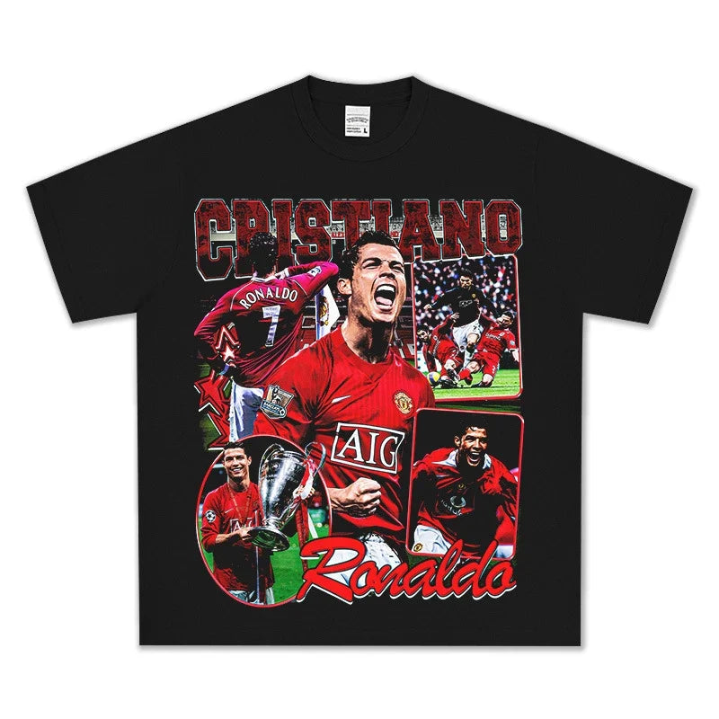 Cristiano Ronaldo Vintage Graphic Tee - view 2
